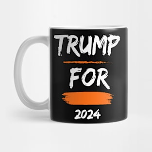 Trump for 2024 black Mug